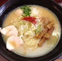 「濃厚鶏白湯らーめん（￥780）」@麺屋壱の介の写真