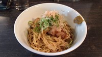「【本日限定】鶏油まぜそば」@麺や Bar 渦の写真