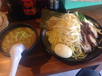 「特製濃厚魚介つけ麺1110円、大盛り100円」@らーめん・つけめん 八角の写真