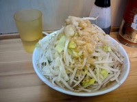 「チビラーメン野菜アブラ増し650」@らーめん 武丸の写真