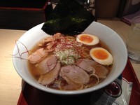 「合鴨醤油らーめん」@麺屋 千代松の写真