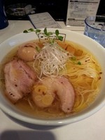 「潮の旨みそば+味玉　950円」@THE FINEST NOODLES EL DORADOの写真