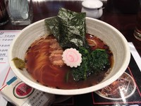 「極！煮干し（しょうゆ） + ほうれん草まし」@らーめん そよ風の写真