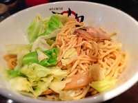 「大盛＋キャベツ＋メンマ」@油そば専門店 万人力の写真