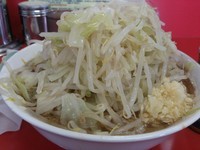 「小ラーメン（ニンニク、ヤサイ）」@ラーメン二郎 茨城守谷店の写真