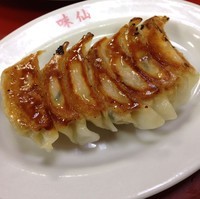 「鍋貼餃子（￥370）」@矢場味仙の写真