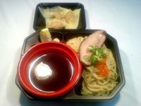 「支那そばや。佐野実のガチンコつけ麺（850円)+ワンタン」@大つけ麺博 日本一決定戦2の写真