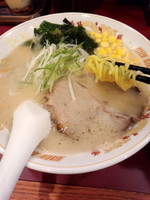 「函館塩らーめん＋コーン（クーポン利用）」@北海道らーめん ひむろ 北千住店の写真