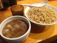 「つけ麺（大盛り）、780円（同額）」@魚介とんこつらーめん 晴れ空の写真