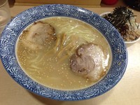 「塩らーめん」@長州ラーメン 万龍軒 富士見店の写真