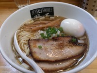 「煮干ソバ（S）＋味玉」@煮干中華ソバ イチカワの写真