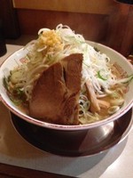 「もやしそば(大)」@DEBU SOBA REPUBLIC 北部市場店の写真