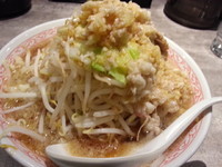 「【角ふじラーメン(並盛200g・全増し)700円】→0円」@麺処 湊生の写真