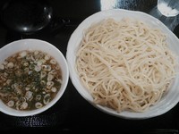 「塩つけめん ￥600　他」@小麦屋 満月の写真