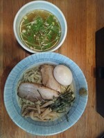 「特製淡麗塩つけ麺(あつもり)」@塩つけ麺 灯花の写真