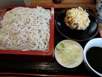 「天もりそば430円」@そば政の写真