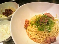 「汁なし坦々麺」@紅蠍の写真