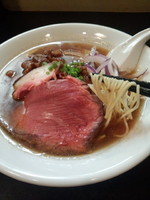 「牛そば800円＋ビール500円＋α」@ラーメン屋 ガイ・キッチン（仮）の写真