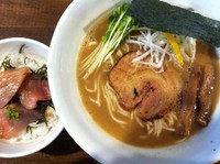 「鮪出汁ソバ（限定） 850円」@ラーメン 和なりの写真