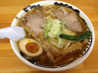 「秋刀魚ダシ中華そば大 650円」@中華そば ひらこ屋の写真