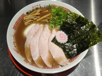 「特製中華そば+替玉(900円+クーポン)」@東京神田 角中中華そば店の写真