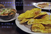 「ベジタブルザルフレジ＋ガーリックナン」@インド・アジア料理 ポカラの写真