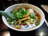 「中華そば600円」@名物ラーメン一力の写真