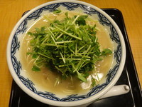 「豆苗めん(780円)」@麺徳の写真