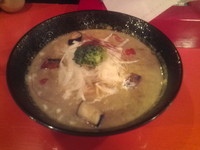 「田舎のカレー坦々麺」@白河多加水麺 奥我の写真