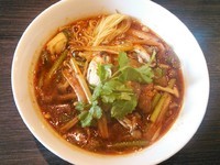 「【限定】牡蠣ときのこの辛味そば ￥860」@中華蕎麦 瑞山（ZUIZAN）の写真