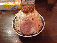 「ふじ麺 野菜2倍」@山勝角ふじ 京成大久保店の写真