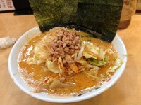 「とん坦ミックスラーメン 小」@ガキ大将 藤沢川名店の写真