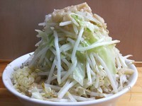 「らーめん ￥750 味玉 ￥80 ニンニクヤサイアブラ」@らーめん 武丸の写真