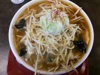 「もやしあんかけ・らーめん大盛り」@らーめん 新 満福の写真