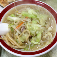 「タンメン（太麺）　￥６００」@来来来の写真