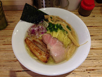 「塩そば（ゲリラ限定）」@NOODLE STOCK 鶴おかの写真