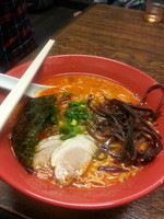 「とんこつラーメン　（赤）」@麺酒場 清洋の写真