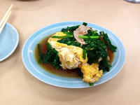 「ニラ玉炒め」@札幌手打ラーメン えぞふじ 大洲店の写真