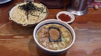 「あつもり(味濃いめ・麺硬め)＋全部のせ(無料トッピング)」@東池袋大勝軒 横濱西口店の写真