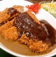 「カツカレー(800円)」@ポワッソンブランの写真