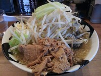 「にぼ二郎　（大盛り、野菜マシ：無料）」@凌駕IDEAの写真