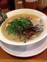 「らーめん」@博多長浜らーめん ぼたん 高田馬場店の写真