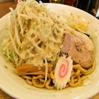 「大高まぜ（大／野菜／生姜／アブラ） 750円」@ラーメン 大高山の写真