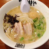 「ばりきめん（煮玉子入り・粉落とし）750円」@ばりきや 太田店の写真