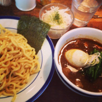 「カリーつけ麺(並 850円)」@Cafe Montanaの写真