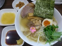 「極 かっけつけ（温） ￥980」@ラーメン愉悦処 似星の写真