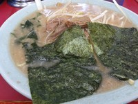 「ネギラーメン（太麺）」@ラーメンショップ 牛久結束店の写真