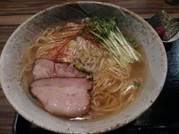 「しびそば　（麺増量：無料）」@中華そば 鍾馗の写真