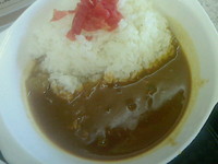 「ラーメン＆半カレー」@ひまわり亭の写真