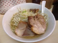 「ラーメン700円  『麺半分、野菜少なめ』」@自家製ラーメン 大者の写真